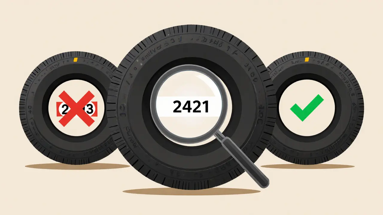 Как проверить б/у шину перед покупкой: возраст, трещины, грыжи - полный гайд