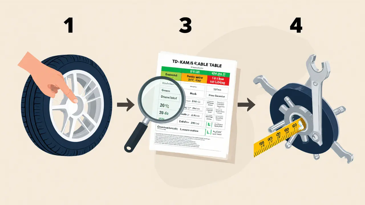 Пошаговая визуальная инструкция по подбору шин: размер, таблица, измерение диаметра, крепление.