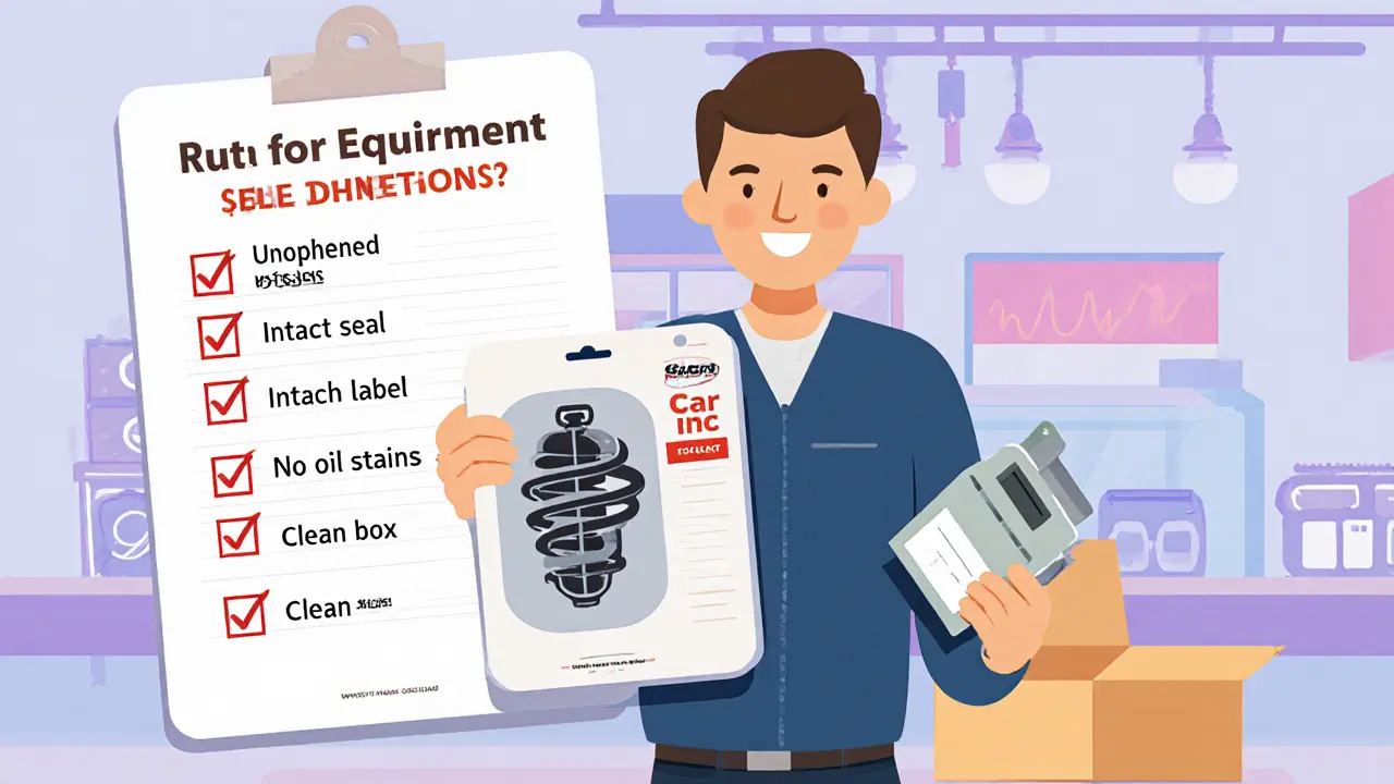 Как вернуть неподошедшую автозапчасть без конфликтов: пошаговая инструкция