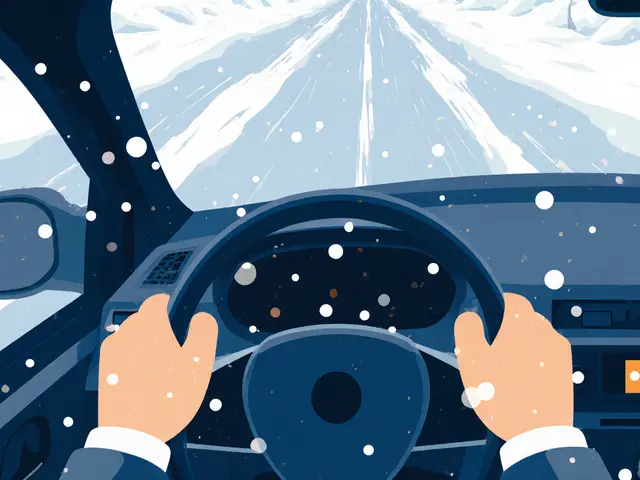 Зимняя техника вождения: как безопасно управлять автомобилем на снегу и льду