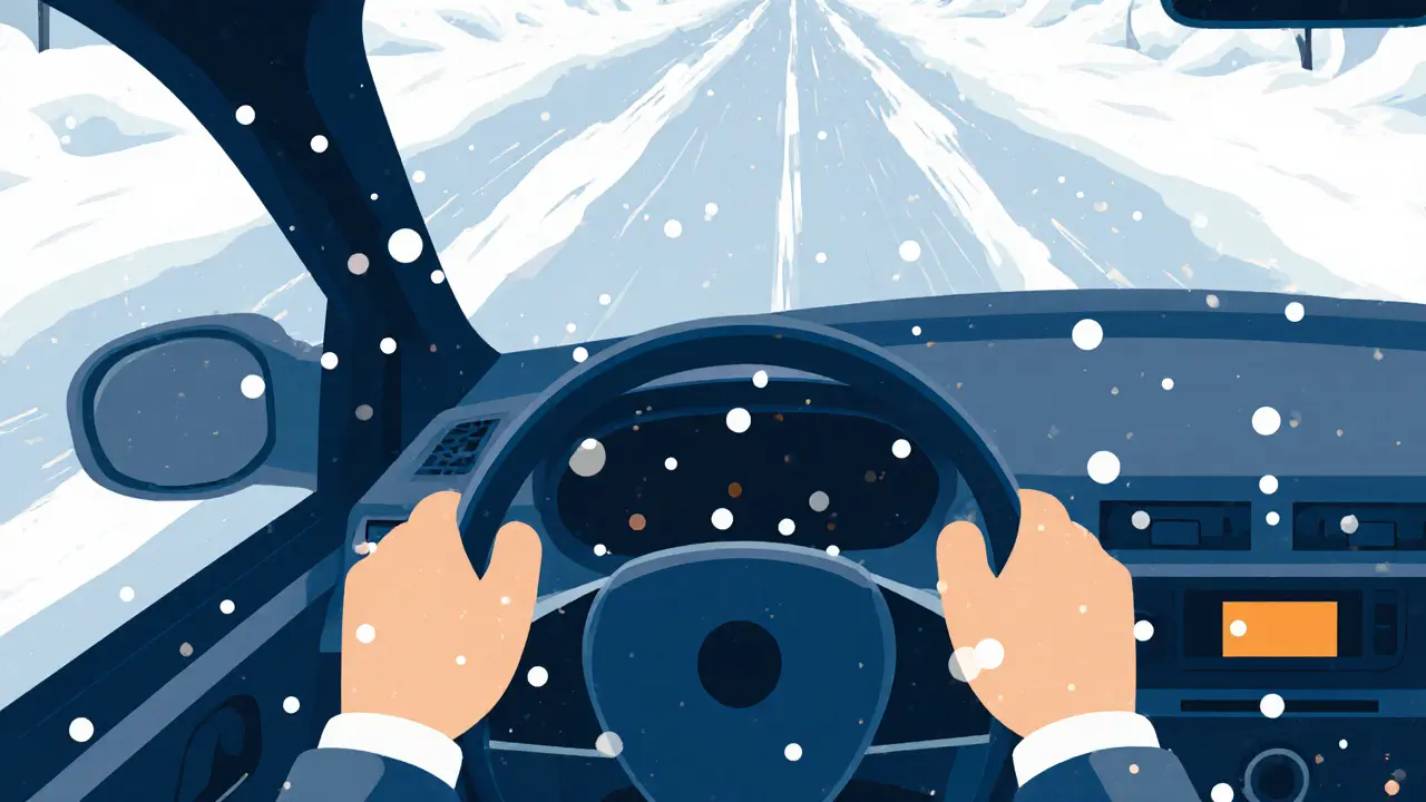 Зимняя техника вождения: как безопасно управлять автомобилем на снегу и льду
