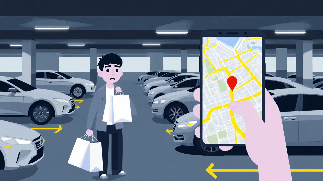 Как найти свою машину на большой парковке: 7 проверенных способов