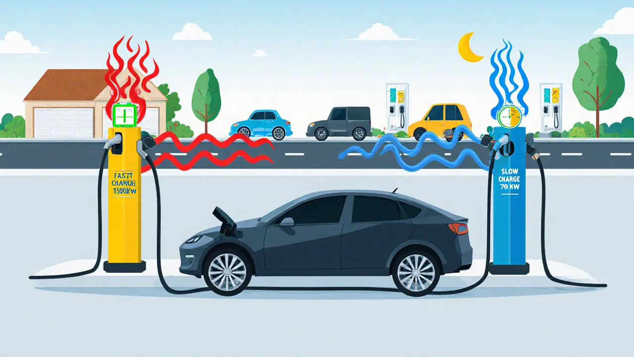 Быстрая и медленная зарядка электромобиля: как влияет на срок службы батареи