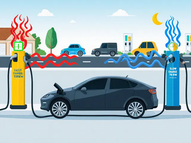 Быстрая и медленная зарядка электромобиля: как влияет на срок службы батареи