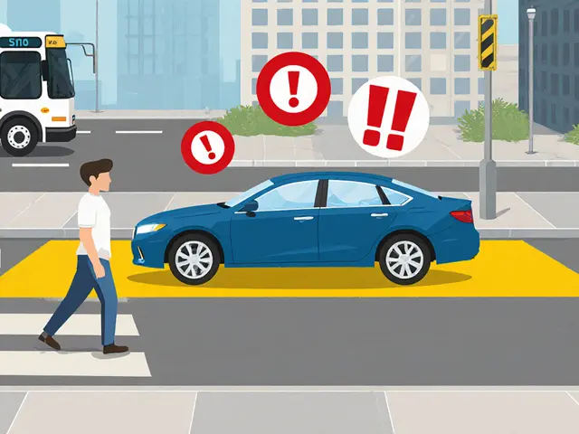 Желтая разметка на дорогах: что означает и где нельзя парковаться в 2025 году