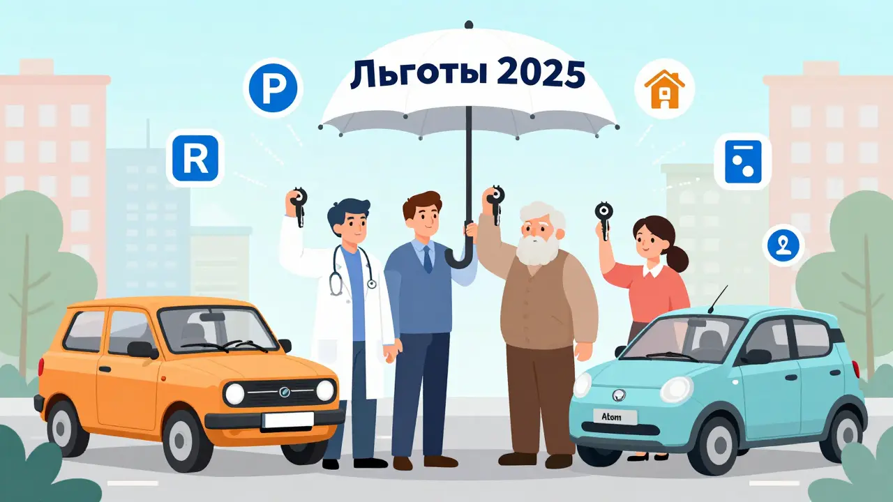 Медик, учитель, военный и родитель держат ключи от электромобилей под общим зонтом льгот 2025 года.