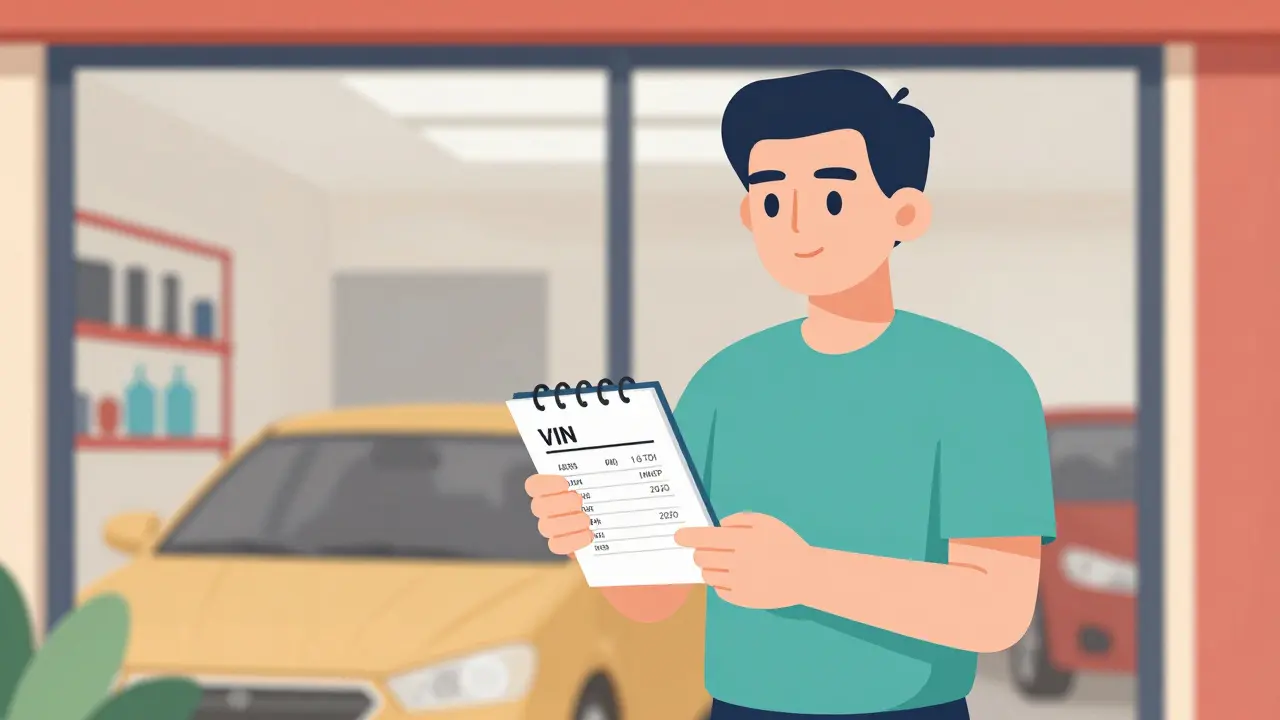 Что взять с собой в магазин автозапчастей: полный список данных об авто