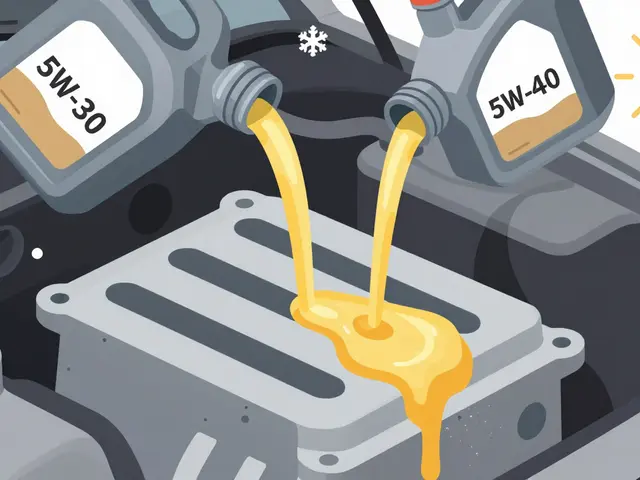 Вязкость 5W-30 и 5W-40: чем отличаются и что лить в двигатель