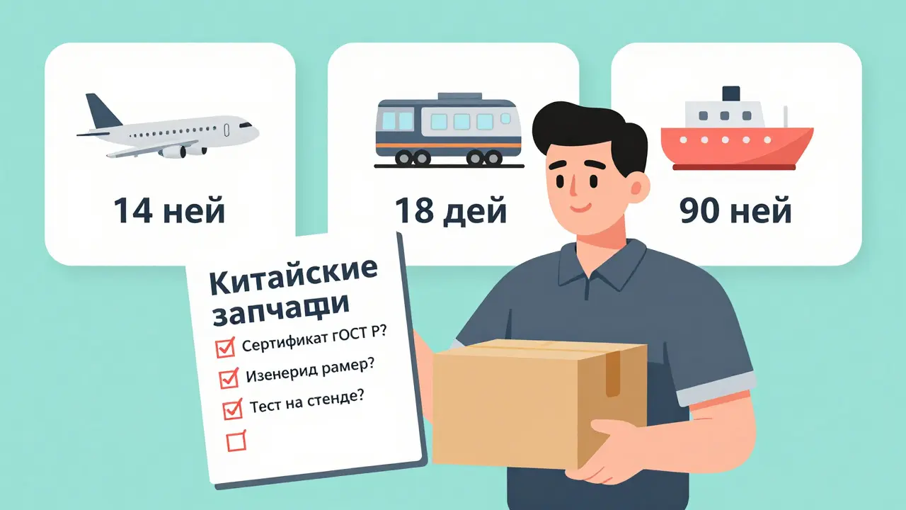 Заказ запчастей из Китая: как выбрать площадки, сократить сроки доставки и не попасть на брак