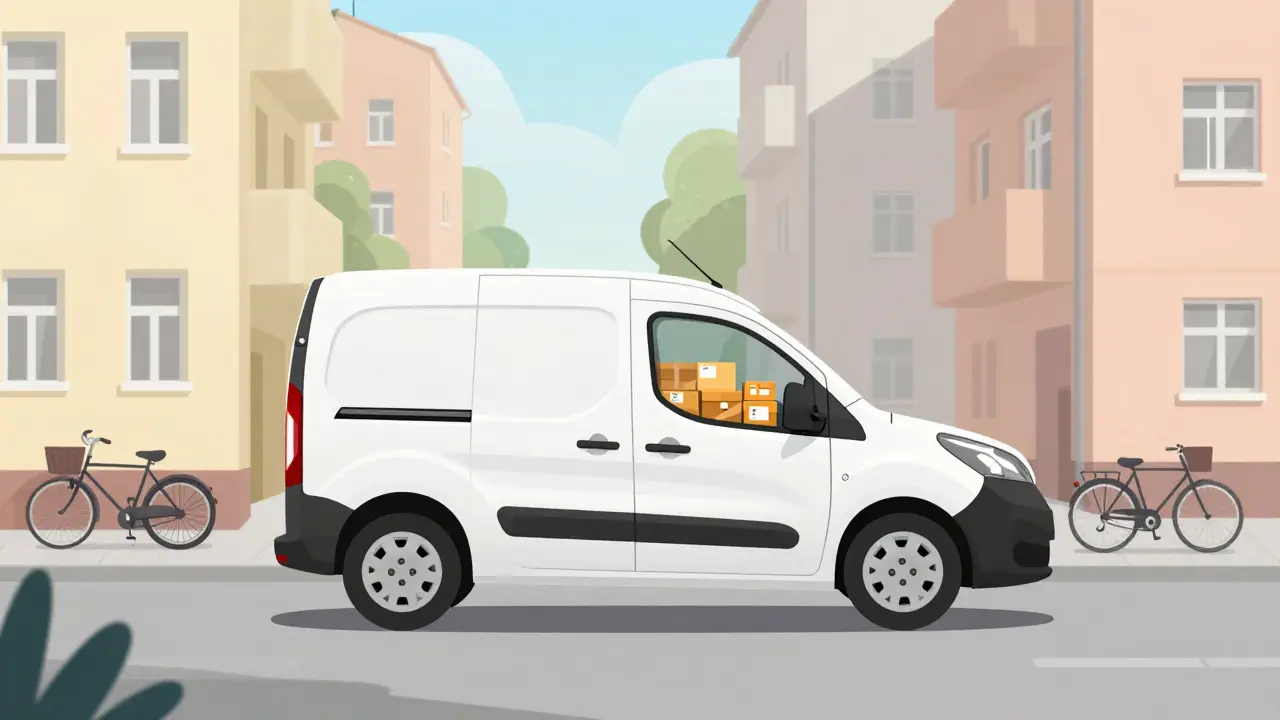 Фургоны для доставки: сравнение объемов и расхода топлива в 2026 году