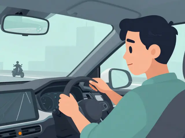 Слепые зоны автомобиля: как контролировать зеркалами и поворотом головы