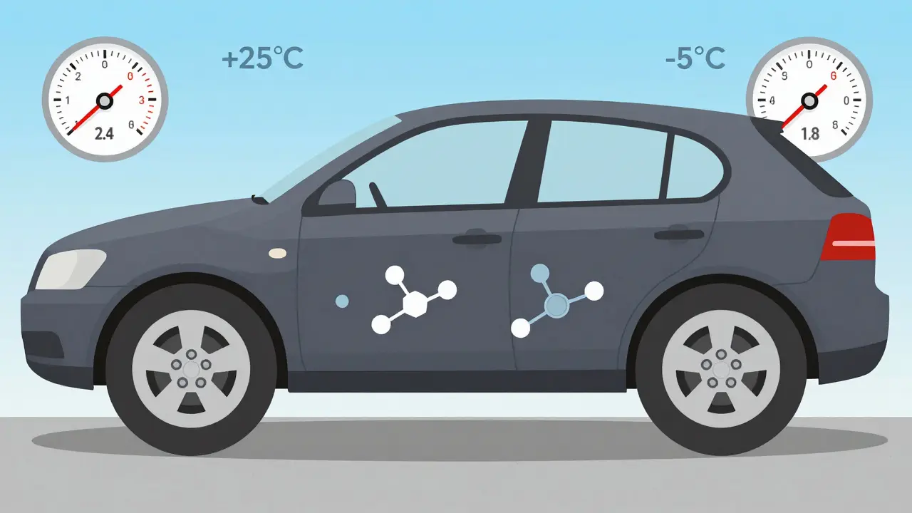 Перепады температуры: как они влияют на шины, аккумулятор и жидкости в автомобиле