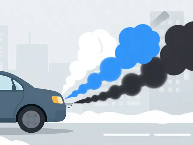 Диагностика двигателя по дыму выхлопа: белый, черный, синий - что значит каждый цвет