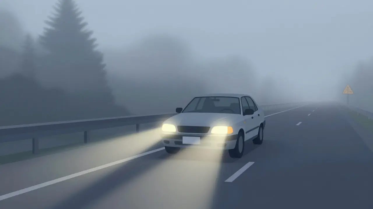 Видимость на дороге: как правильно использовать фары и противотуманные фары в 2026 году