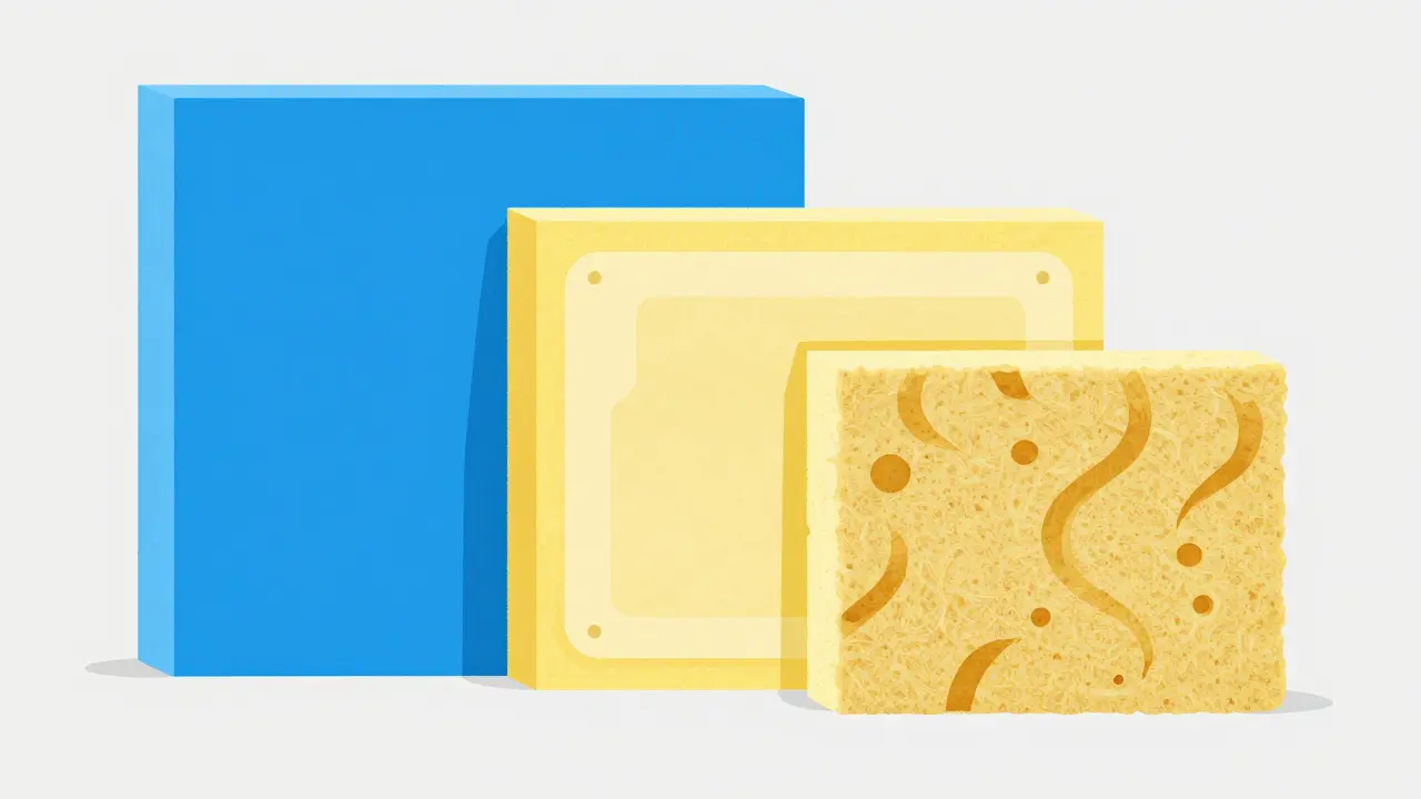 Набор материалов для утепления: XPS, минеральная вата и пенополиуретан